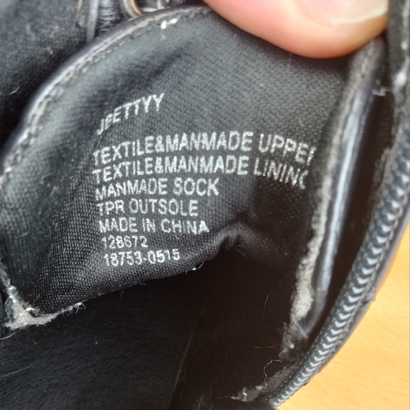 Steve Madden 'Bettyy' Vegan Leather Diamond Quilted Combat Boots in Black - Picture 7 of 7